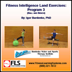 Fitness Intelligence Land Exercises: Program 3 - The Ball and The Bench Image